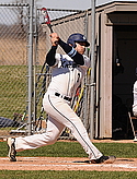 Cody Bohlman, men's baseball action