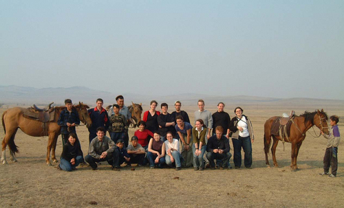Group 2003 in Atsagat, Buryatia