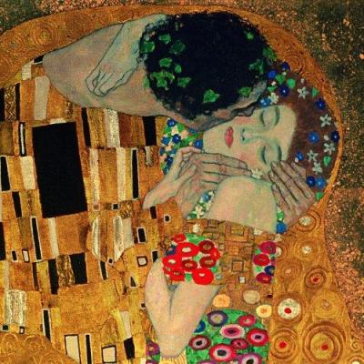 The Kiss, by Gustav Klimt