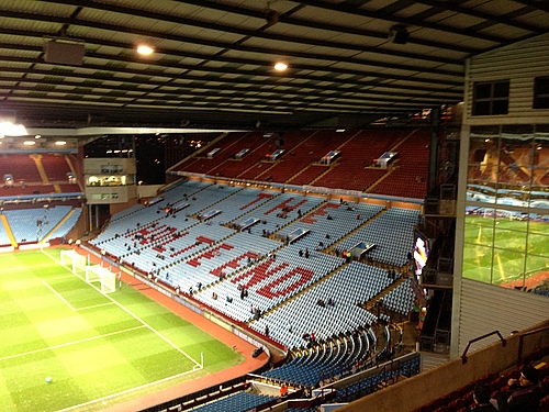Holte End, "home of the twelfth man"