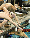 Denison, 800 freestyle relay champions