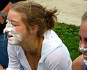 Whipped cream face