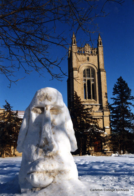 Easter Island Snow Sculpture (1998-1999)