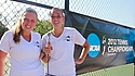 A placard image for media work Women's Tennis: 2012 NCAA Championships First Round vs. Grinnell
