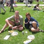 Saturday lunch on Nourse lawn
