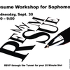 Resume Workshop For Sophomores