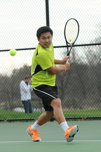 Andrew Hwang '15 earned the MIAC Arthur Ashe Award for his outstanding career on and off the court.