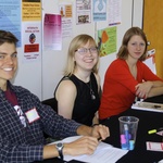 Students participated in a collaborative Food Summit fall 2014.
