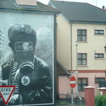 A mural painted in the Bogside in Derry.