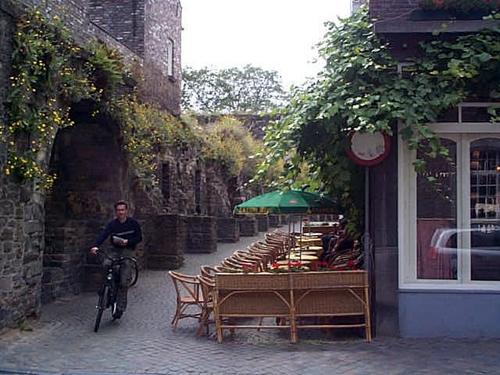 Cafe wall, Maastricht