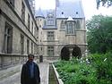 Prof. Montero at the Museum of the Middle Ages in Paris