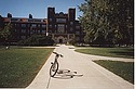 Bike in front of Nourse Dormitory