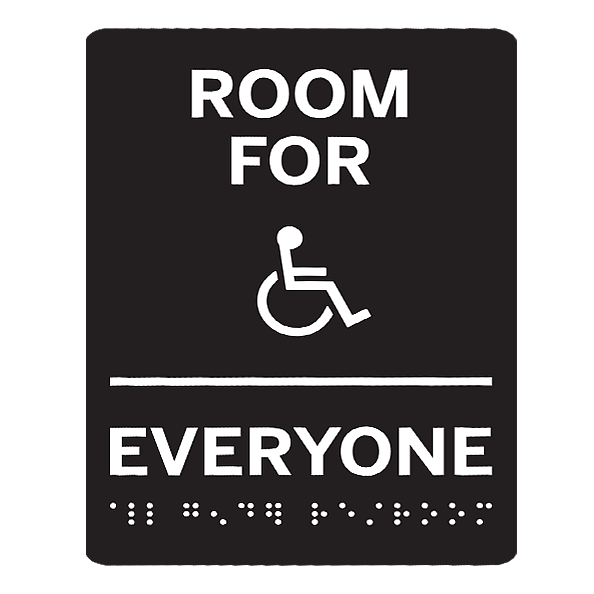 sign reading ‘Room for Everyone’