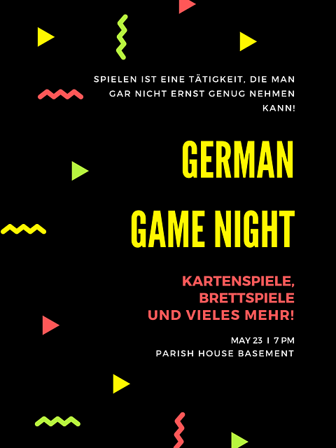 2019-05-24 German Game Night