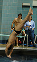 Mike Salmon, Hamilton College, 1-meter diving champion