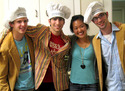 Winners of the First Halloween Iron Chef. Team Sakai High Dan Breitbach ’08, Paul Caine ’08, and Peter Olds ’08