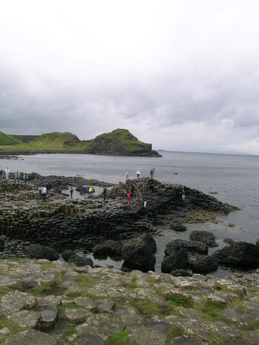 The Giant's Causeway: site of a Northern Irish battle - maybe.