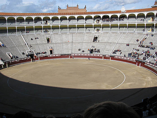 Madrid: The bullring of Las Ventas, Madrid, Spain.