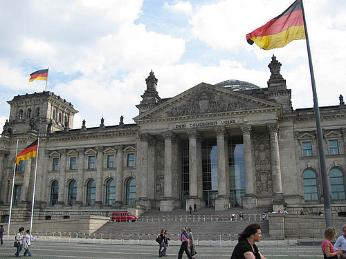 Berlin: The Reichstag, Berlin, Germany.