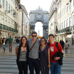 Lisbon: Megan Teplitsky, Julian Wyss, Sana Rafiq, and Adam Scherling in Lisbon, Portugal.