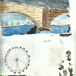Celia provides watercolor views of London