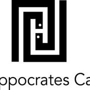 Logo for the Hippocrates Cafe.