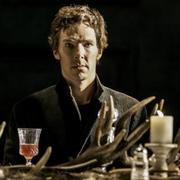Benedict Cumberbatch in the Barbican Theatre's production of "Hamlet."