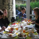 A sumptuous breakfast at the Park Inn in Bochum