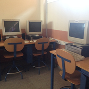 computer lab at Lora Tomayo