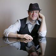 Portrait of faculty pianist and composer, Matthew McCright.
