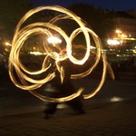 Gypsy fire performers