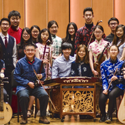 Image of members of Carleton's Chinese Music Ensemble.
