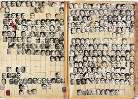 Mapping Sitting (book of ID photos)