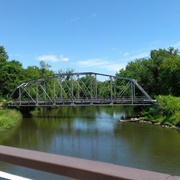 Cannon River, iron bridge