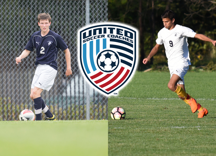 Mark Roth (left) and Marco da Cunha were both voted to the USC All-America team.