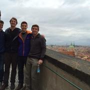 Jack, Henrik, Ben, and Andy soaking all the beauty of Prague