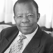 Ketumile Masire, President of the Republic of Botswana (1980-1998)