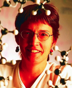 Trish Ferrett, Professor of Chemistry.