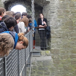 Our Guide at Trim Castle