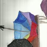 Umbrella watercolor.